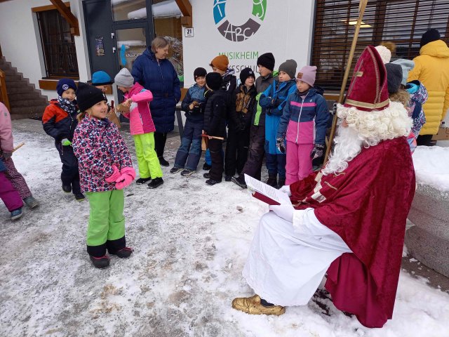 Besuch vom Nikolaus